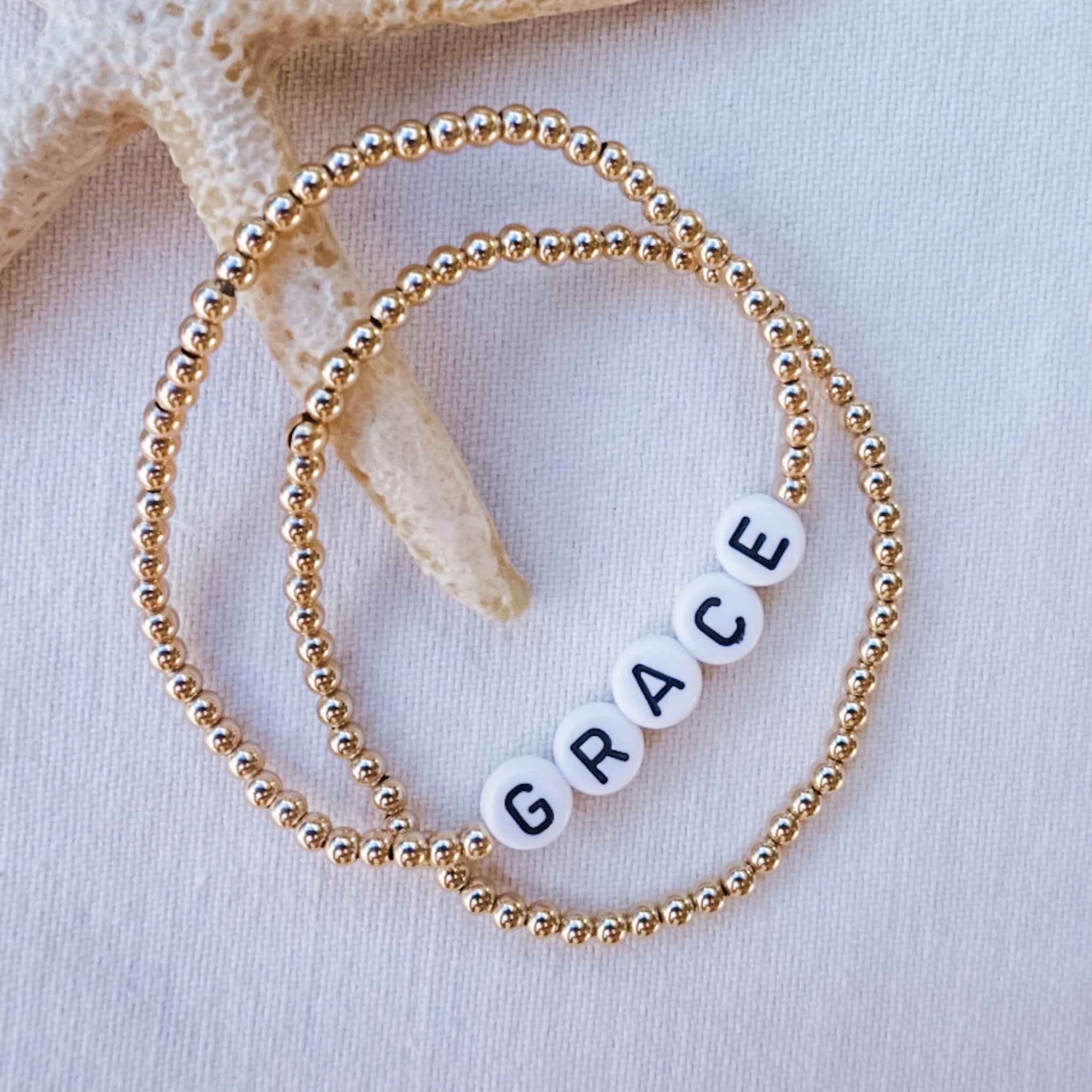 14k Gold Bracelet (For Kids) • 3mm – Halsey Handmade