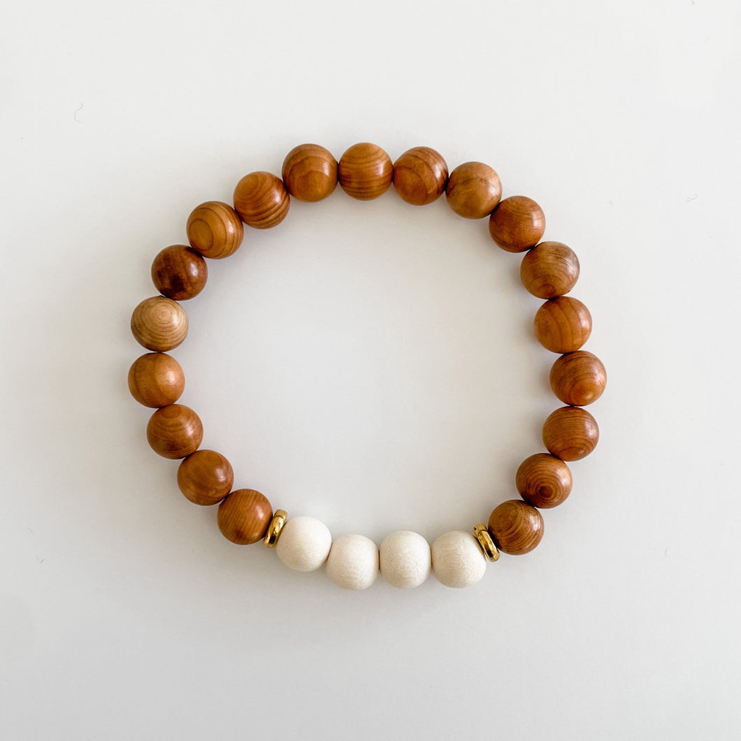 Rosewood + Ivory • 8mm
